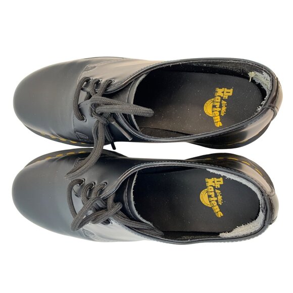 Dr Martens 1461 Bex Black Smooth Leather Lace-Up Shoes Unisex 9 M / 10 L 8931 - Picture 11 of 11